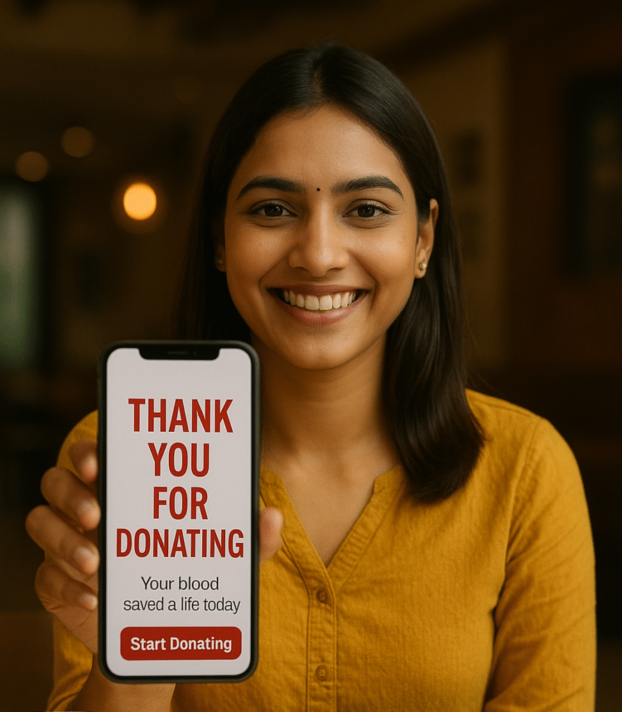 Blood donor registration