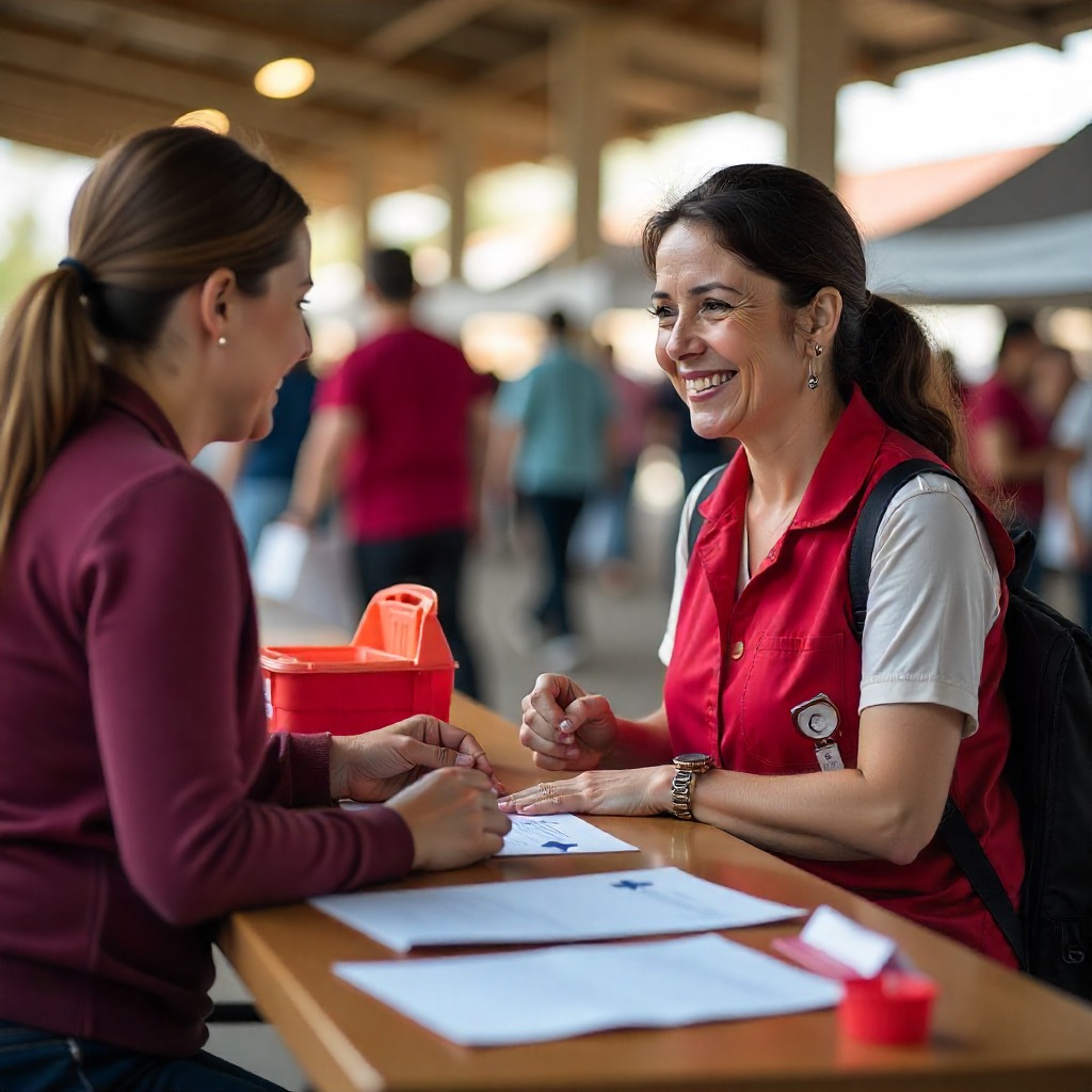blood donation volunteer opportunities
