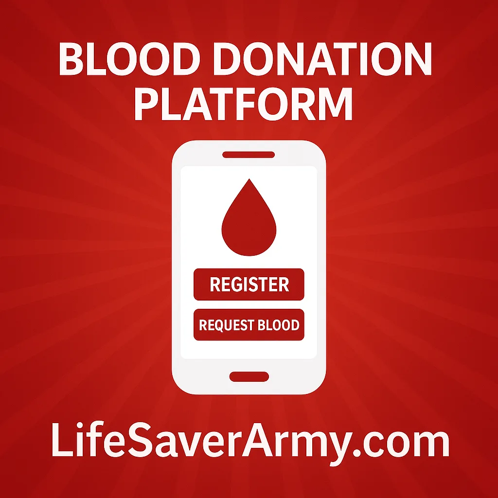 blood donation platform