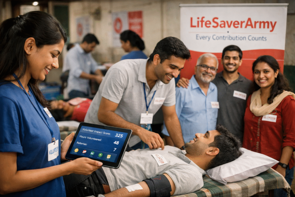 Volunteer impact score