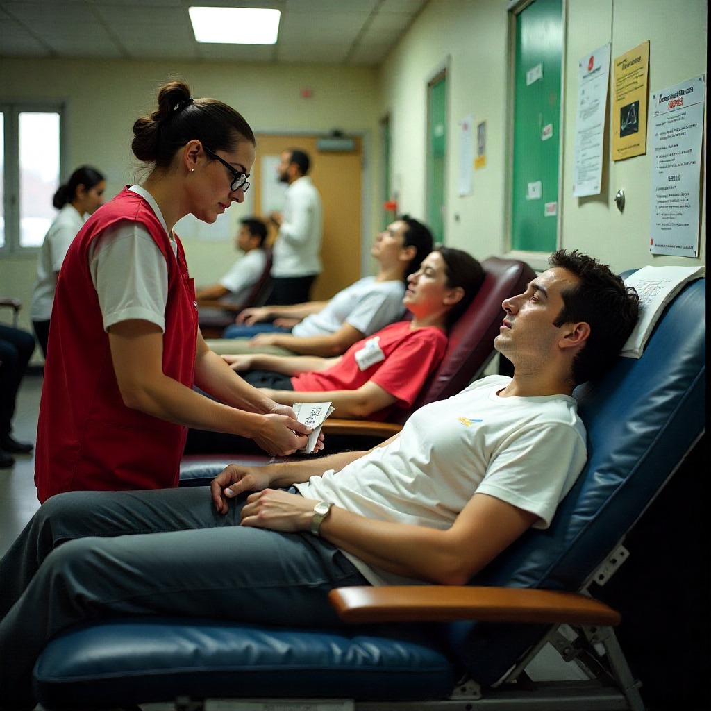 blood donation volunteer organisation