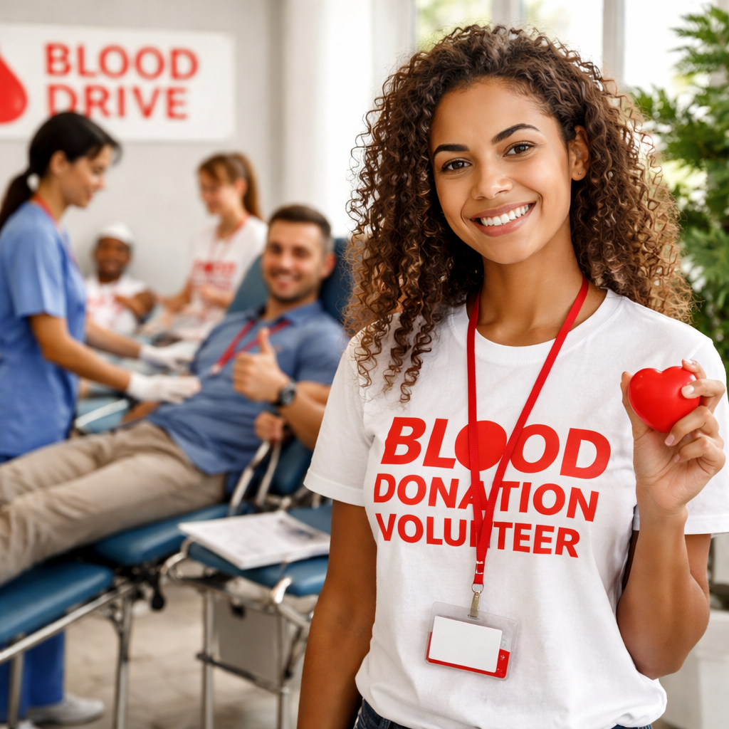  blood donation volunteer