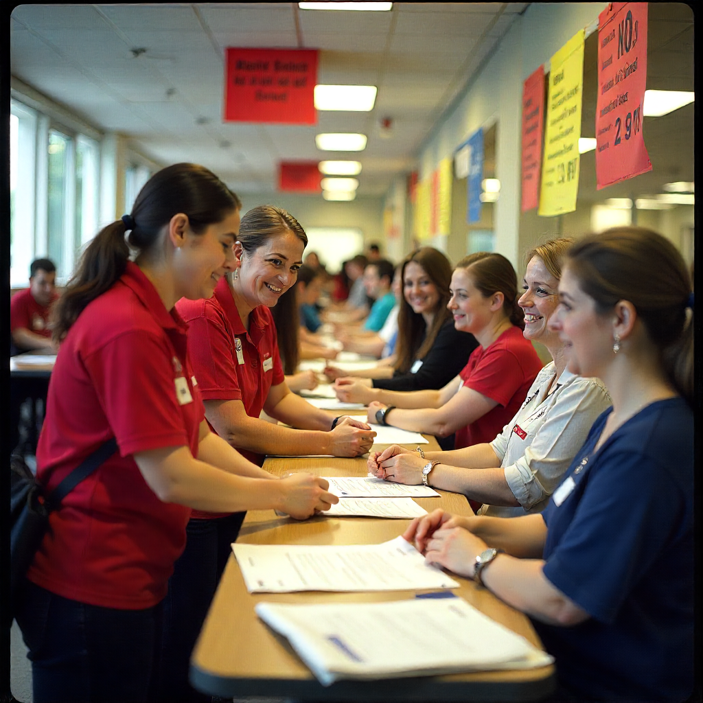 coordinate donation events